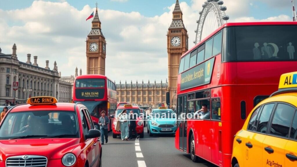 سائق في لندن يتكلم عربي